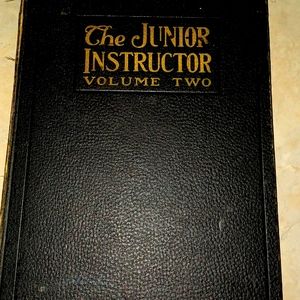 1916 Junior instructor book Illustrated by volume two antique collectible